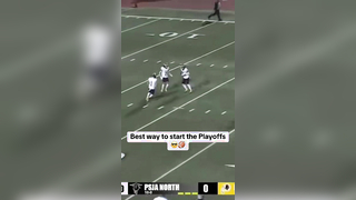 Starting off with a BANG #football #kickreturn #highschoolfootball #touchdown #athlete #highlights #return #playoffs