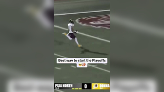 Starting off with a BANG #football #kickreturn #highschoolfootball #touchdown #athlete #highlights #return #playoffs