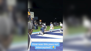 You got to have those #football #catch #widereciever #highschoolfootball #interception #athlete #drop #pass #touchdown