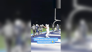 You got to have those #football #catch #widereciever #highschoolfootball #interception #athlete #drop #pass #touchdown