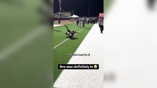 He really toe tapped for no reason ‍ #football #catch #toetap #referee #highschoolfootball #athlete #widereciever