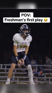 Welcome to Varsity Football #football #freshman #varisty #highschoolfootball #kickoff #athlete