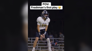 Welcome to Varsity Football #football #freshman #varisty #highschoolfootball #kickoff #athlete