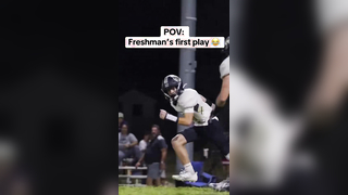 Welcome to Varsity Football #football #freshman #varisty #highschoolfootball #kickoff #athlete