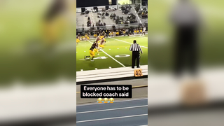 @Ⓜ #football #block #coach #highschoolfootball #athlete #funny