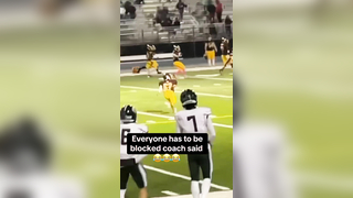 @Ⓜ #football #block #coach #highschoolfootball #athlete #funny
