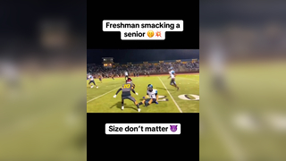 Tag a FRESHMAN #football #freshman #senior #highschoolfootball #athlete #tackle #hitstick