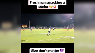 Tag a FRESHMAN #football #freshman #senior #highschoolfootball #athlete #tackle #hitstick