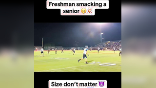 Tag a FRESHMAN #football #freshman #senior #highschoolfootball #athlete #tackle #hitstick