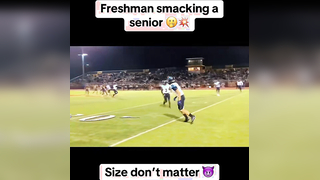 Tag a FRESHMAN #football #freshman #senior #highschoolfootball #athlete #tackle #hitstick