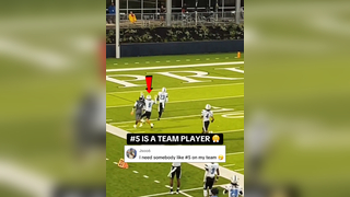 No. 5 is a REAL ONE #football #block #teammate #highschoolfootball #athlete #touchdown #fieldgoal
