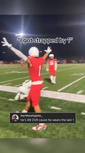Bro might be the ONE 1⃣ #football #athlete #one #highschool #defense #highschoolfootball #highlight