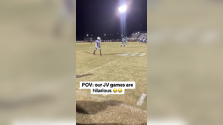 Why do they have mismatch uniforms (via bangout.earnest/IG) #football #jv #juniorvarsity #athlete #highlight #sports #funny #highschool #highschoolfootball