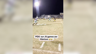 Why do they have mismatch uniforms (via bangout.earnest/IG) #football #jv #juniorvarsity #athlete #highlight #sports #funny #highschool #highschoolfootball