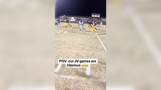 Why do they have mismatch uniforms (via bangout.earnest/IG) #football #jv #juniorvarsity #athlete #highlight #sports #funny #highschool #highschoolfootball