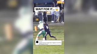 Impressing the ladies behind the fence *Kagen Teets from Musselman HS (WV) #football #highlight #athlete #impressive #touchdown #highschool #highschoolfootball #catch