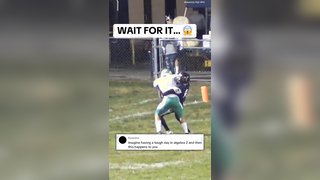 Impressing the ladies behind the fence *Kagen Teets from Musselman HS (WV) #football #highlight #athlete #impressive #touchdown #highschool #highschoolfootball #catch