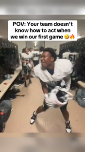 Someone said “we’re going to state” (via notjjackson/TT) #football #celebrate #win #highschool #athlete #highschoolfootball #funny #team