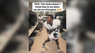 Someone said “we’re going to state” (via notjjackson/TT) #football #celebrate #win #highschool #athlete #highschoolfootball #funny #team