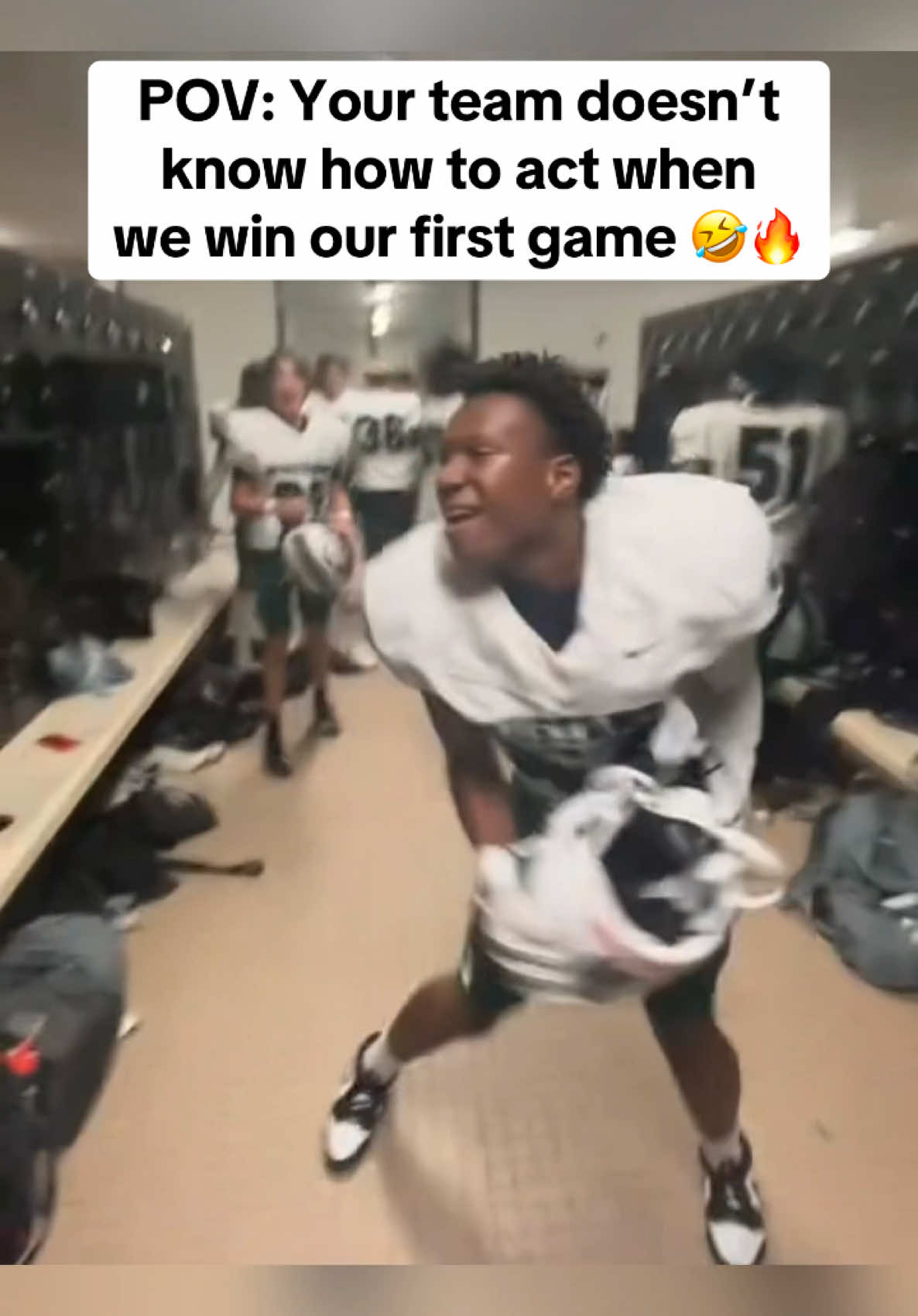 Someone said “we’re going to state” (via notjjackson/TT) #football #celebrate #win #highschool #athlete #highschoolfootball #funny #team