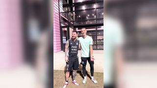 When this academy player got Messi's signature tattoo'd on him ???? @InterMiamiCF