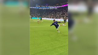 Sometimes just a little luck is all you need… ‍ @TheIconLeague #football #goal