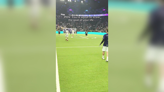 Sometimes just a little luck is all you need… ‍ @TheIconLeague #football #goal