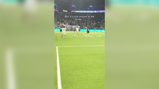 Sometimes just a little luck is all you need… ‍ @TheIconLeague #football #goal
