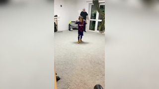 Depay would be proud IG: arat.gym #433 #football #foryou #skills #celebration #son #dad #family