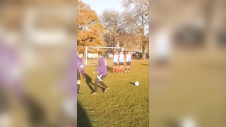 Hey bro, "bend it like Beckham" IG: londonravensfc #freekick #433 #skills #foryou #brother