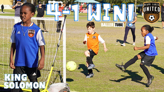 King Solomon Leads 5U Miami Lakes United to Victory with Goal and Assist