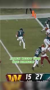 td and a gwiddy #jalenhurts #philadelphia #eagles #nflplayoffs #nfl
