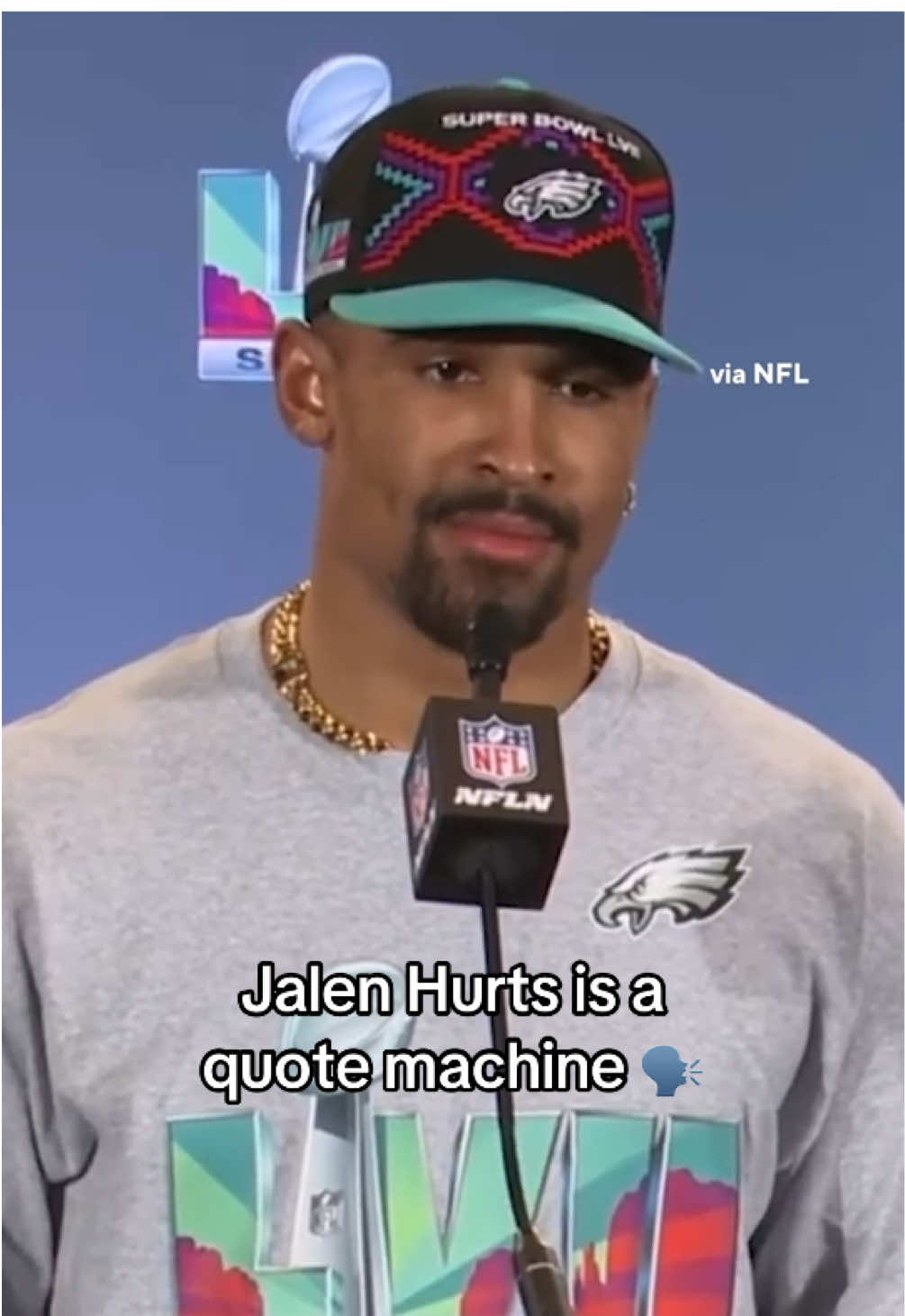 Jalen Hurts quotes >>> #fyp #foryou #eagles #phillytiktok #jalenhurts #nfltiktok