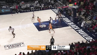 Tennessee Volunteers vs. Ole Miss Rebels | Full Game Highlights | ESPN College Basketball
