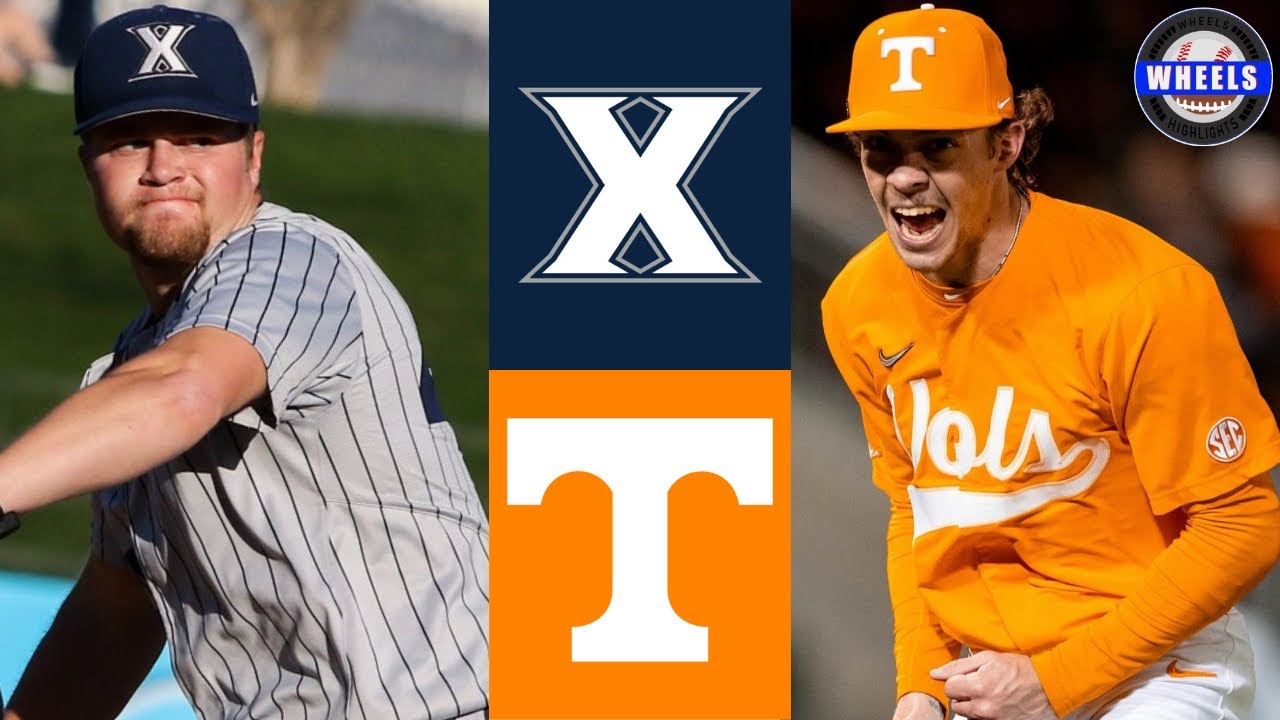 Xavier vs #2 Tennessee | 2025 College Baseball Highlights