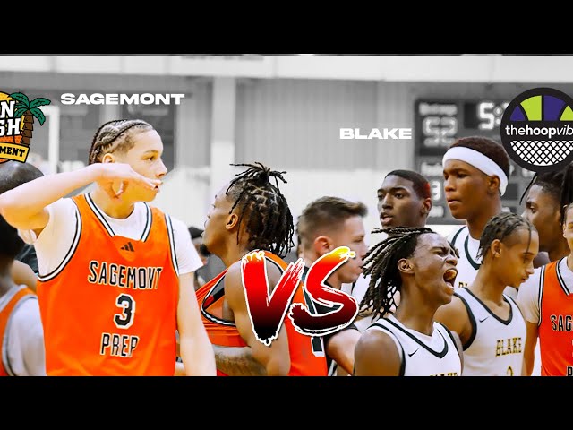 MATT ABLE EXPLODES FOR 35!! BLAKE vs. SAGEMONT PREP **SUN BASH**