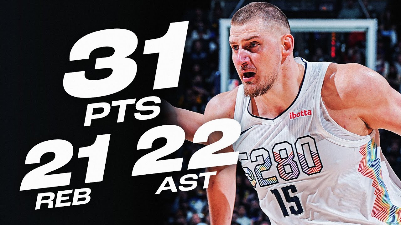 Nikola Jokic's HISTORIC TRIPLE-DOUBLE - 30 PTS 21 REBS & 22 AST! | March 7, 2025