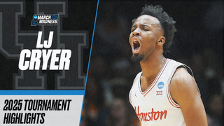 LJ Cryer 2025 NCAA tournament highlights