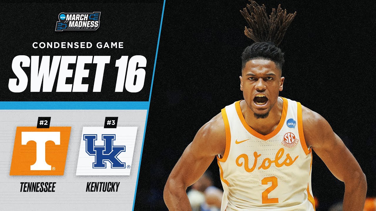 Tennessee vs. Kentucky - Sweet 16 NCAA tournament extended highlights