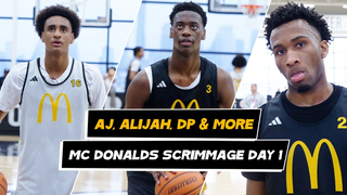 AJ Dybantsa , Alijah Arenas , & Darryn Peterson GO CRAZY at MC Donald's All-American Scrimmage DAY 1