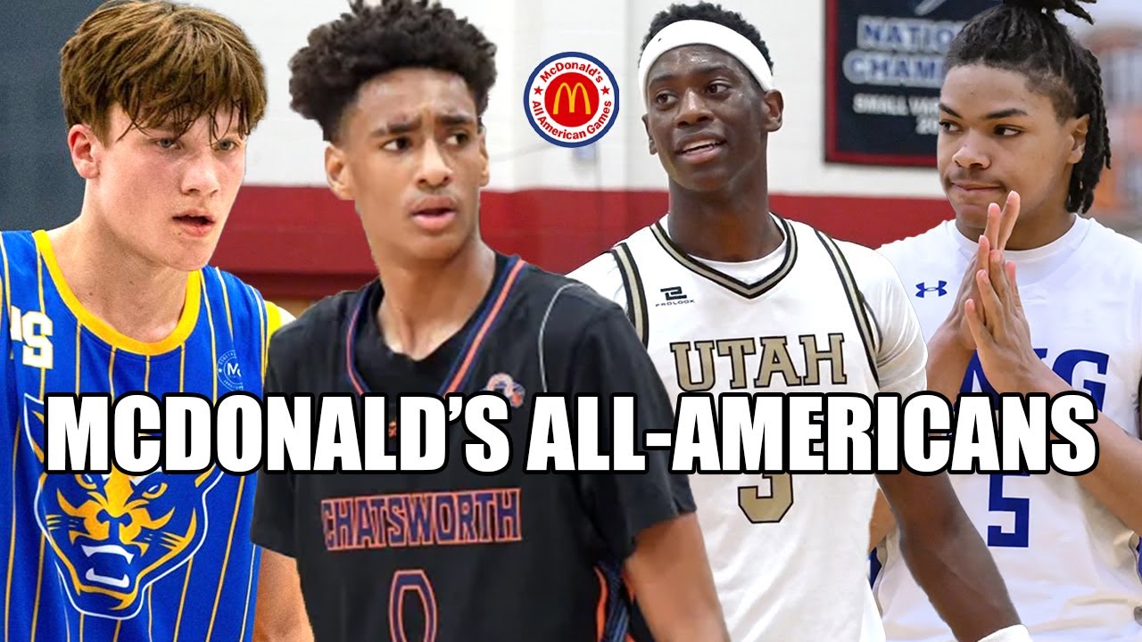 INTRODUCING THE 2025 MCDONALD'S ALL-AMERICAN TEAM!