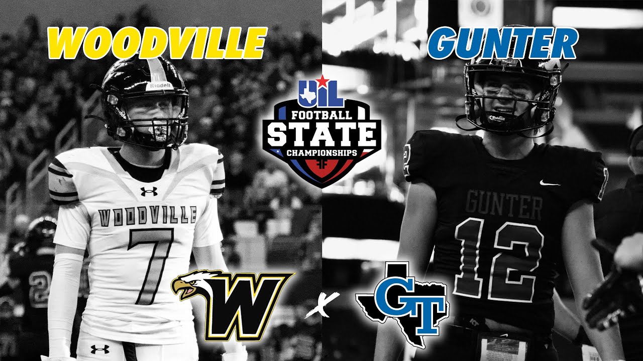 #TXHSFB Woodville vs #1 Gunter 3A DII STATE CHAMPIONSHIP 2024 Texas High School Football Playoffs
