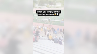 He BOOKED IT! (via @Ottawa University T&F) #track #trackandfield #anchor #fast #speed #race #meet #win #comeback #highschooltrack #highschoolsports #athlete #sports #highlight