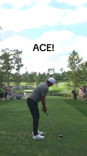 Brooks Koepka, ace! #themasters #holeinone #ace #sports