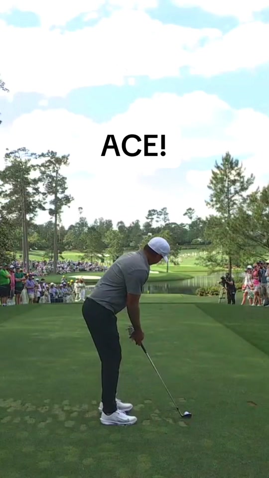 Brooks Koepka, ace! #themasters #holeinone #ace #sports