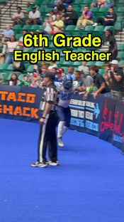 6th Grade Teacher is also a Pro Athlete! #football #nfl #sports #foryou #viral #fyp
