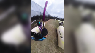 Insane match #fyp #funny #paintball