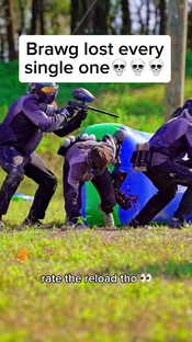 What is brawg shooting at #paintball #paintballing