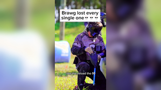 What is brawg shooting at #paintball #paintballing