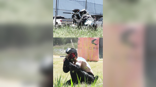 A good Ole Standoff #lonewolfpb #paintball #paintwars #paintballgun #sports #action #fyp